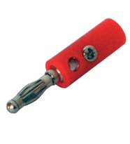 Ayt IC-238A Kırmızı Banan Jack Fiş CX-03 Banan Jak Erkek Fiş Konnektör