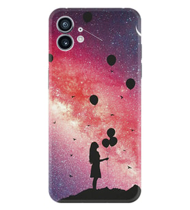 Nothing Phone 2 Kılıf Desenli Silikon Flowers Cat 2 1349