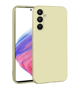 Galaxy A34 Kılıf Kamera Çıkıntılı Soft Silikon (Gold)