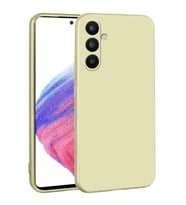 Galaxy A34 Kılıf Kamera Çıkıntılı Soft Silikon (Gold)