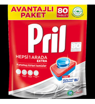 Pril H1A Bulaşık Makinesi Tablet 80'li