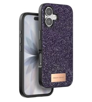 Onegif Apple iPhone 17 Bright Simli Kapak - Derin Mor