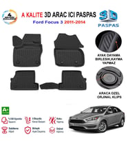 Ford Focus 3 3D Paspas Havuzlu Pro 2011-2014