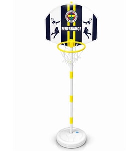 Fenerbahçe Ayaklı Basketbol Pota Seti 138 cm Ayarlanabilir Orjinal Lisanslı