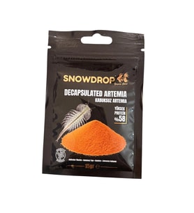 Snowdrop Dekapsüle Kabuksuz Artemia Akvaryum Balık Yemi 15 gr