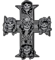 Dükkan Design Gotik İskelet Guns n Roses Yama