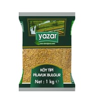 Yazar Köy Tipi Pilavlık Bulgur  1 Kg x 2 Paket