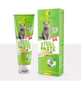 Zoovital Sterilised Kedi Malt Macunu 100 Gr (Krem)