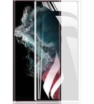 Logis Samsung Galaxy S23 Ultra Tam Kaplayan 5d Antistatik Ekran Koruyucu Cam (Şeffaf)