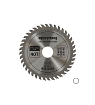 Daire Testere Bıçağı ROTOR 115*22,23 40T Ahşap kesme diski (Gümüş)