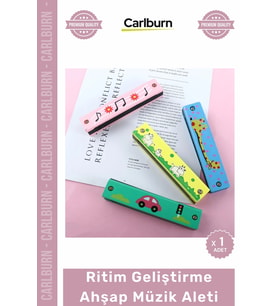 #MüzikAleti Doğal Ağaç Yapı Sağlam Dayanıklı Ritim Geliştirme Eğitimi Renkli Çocuk Ahşap Müzik Aleti