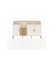 Arges Konsol 5 Raflı 3 Çekmeceli 3 Kapaklı 176x30x99 Aytaşı-Aytaşı/Çam