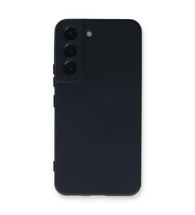Samsung Galaxy S22 Plus Kılıf Nano İçi Kadife Silikon - Lacivert