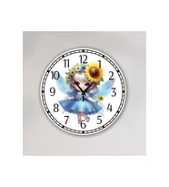 bilge Tasarım Çocuk Odası Duvar Saati 30 x 30 CM (Karışık)