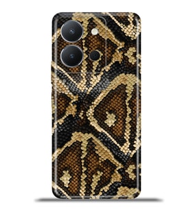 Vivo Y36 Kapak HD Renkli Dizayn Silikon Kılıf - Anaconda