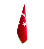 Saçaklı Türk Makam Bayrağı Direksiz
