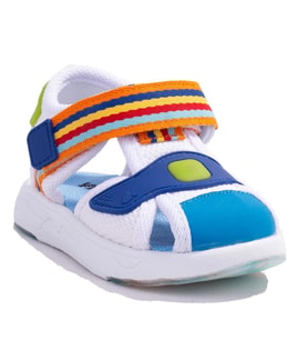 Vicco Flow II 332P24Y202 Beyaz Mavi Ortopedik Günlük Erkek Çocuk Spor Sandalet