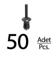 Mercedes A Class W168 B Class W242 W246 Audi için Tampon Bağlantı Klips - 50 Adet