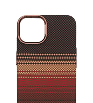 Pixel Weave Case iPhone 15 Ateş Çizgisi