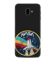 Samsung J6 Plus J7 Prime J7 Pro M20 Kılıf Desenli Silikon Nasa 1326