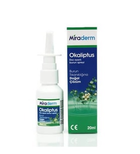 Miraderm Okaliptus Burun Spreyi 20 ml