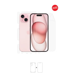 iPhone 15 Full Body 360 Derece Ön Arka Ve Yan Koruyucu Tpu Film