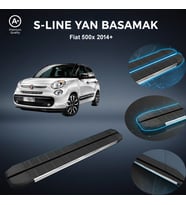 Fiat 500X S-Line Premium Krom Yan Basamak  2014 Sonrası