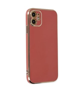 Apple İphone 12 Kılıf Volet Silikon - Kırmızı