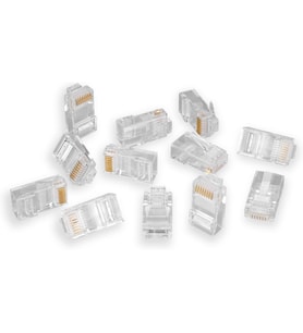 50'li Paket Cat5 Cat6 Rj45 Jack Ethernet İnternet Modem Kablosu Soketi Network Tüm Cat5 Cat6 Uyumlu Soket RJ45 Jack