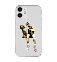 Iphone 12 Uyumlu Steph Curry Tasarımlı Şeffaf Telefon Kılıfı