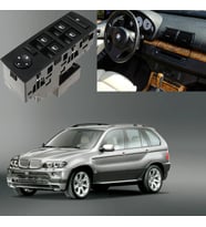 Bmw X5 E53 Sol Dörtlü Cam Düğmesi Anahtarı Katlamasız 1999--2006
