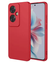 Reno 11F Kılıf First Silikon - Kırmızı