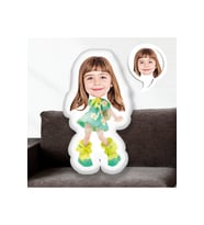 Kişiye Özel Fotoğraflı Green Barby Yastık 50 cm