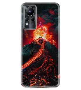 INFINIX Note 11 Pro Note 10 Hot 9 Play Kılıf Desemli Silikon Yanardağ 1611