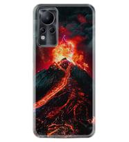 INFINIX Note 11 Pro Note 10 Hot 9 Play Kılıf Desemli Silikon Yanardağ 1611