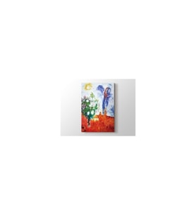 DBSanatevi Marc Chagall - Die Liebenden Uber St Paul Tablo 60 X 80 Cm