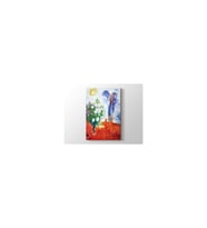 DBSanatevi Marc Chagall - Die Liebenden Uber St Paul Tablo 60 X 80 Cm