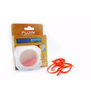 Fujin Mad Worm 9cm LRF Silikonu Turuncu (Orange) Silikon - Beyaz Kutu