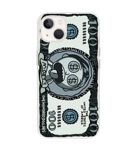 Iphone 15 Uyumlu Morty Para Tasarımlı Şeffaf Telefon Kılıfı