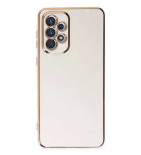 Newface Samsung Galaxy A73 5G Kılıf Volet Silikon - Beyaz
