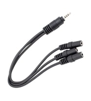 Powermaster PM-4871 3 Port 3.5 mm Splitter Kulaklık Mikrofon Çoklayıcı Çevirici Dönüştürücü Adaptör