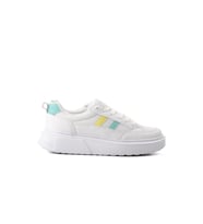 Walkway Deren-G Beyaz-Sarı-Yeşil Kadın Sneaker