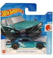 Hot Wheels - Nissan Skyline Ht 2000Gt-X - Hw J-Iimports 9/10 - Hcv11 - Kısa Kart - Jdm Legends - Mat (Çok Renkli)
