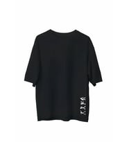 Erkek Baskılı T-Shirt Kısa Kol Bisiklet Yaka Regular Fit Rahat Kalıp Günlük Tişört - Siyah
