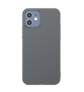 Baseus İPhone 12 Mini 5.4 Comfort İnce Şeffaf Kılıf Matte PP Kılıf-(5775) - HPSBYI3618-3338