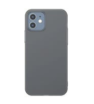 Baseus İPhone 12 Mini 5.4 Comfort İnce Şeffaf Kılıf Matte PP Kılıf-(5775) - HPSBYI3618-3338