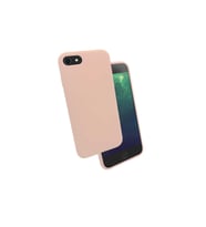 Apple iPhone 7 Uyumlu Kılıf Zore Silk Silikon (Pembe)