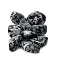 Sertifikalı Karlı Obsidyen Taşı Doğal Taş Kütle Parça (Çok Renkli)