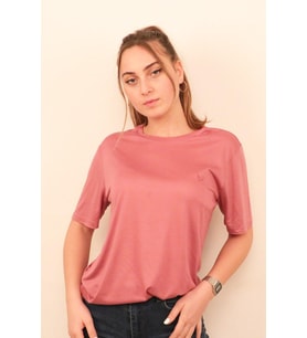Rich Kadın O Yaka T-shirt Tişört