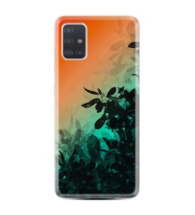 Samsung a71 A72 A73 A7 A9 2018 C7 C9 Kılıf Desenli Silikon Güzel Çiçekler 1712